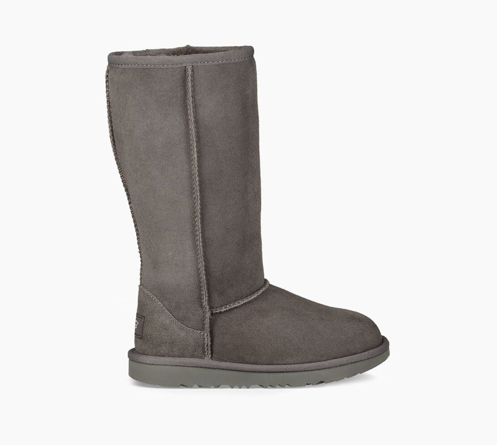 Ugg Tall Boots Canada - Ugg Kids' Classic Ii Grey